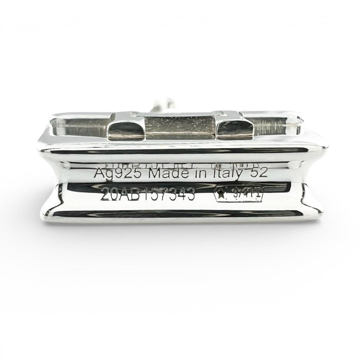 Excellent HERMES Ring Amulet Constance Silver AG925 Women 52