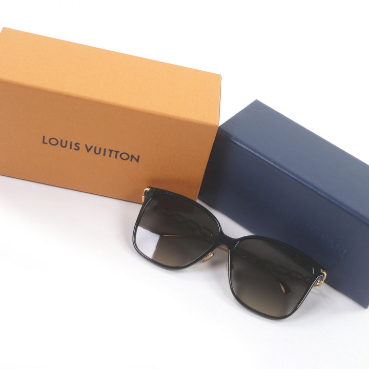 Great LOUIS VUITTON sunglasses Sunglasses My LV Chain Too Classic Square