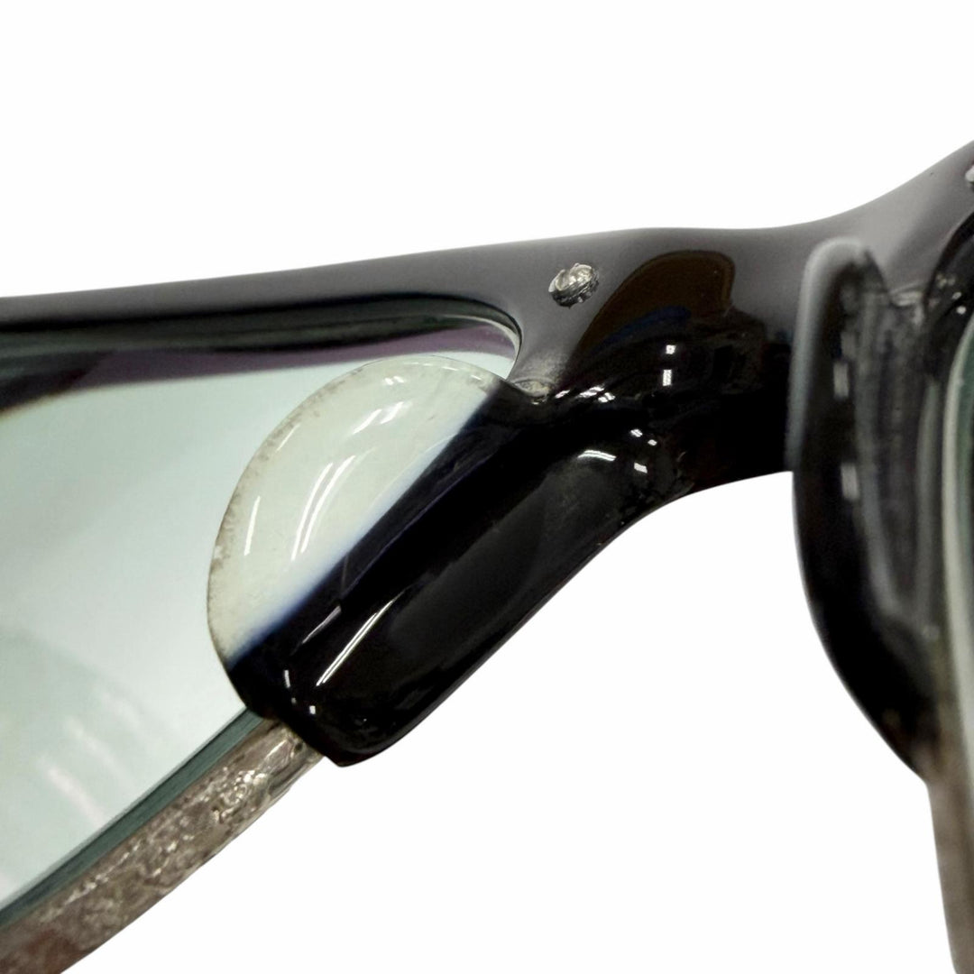 Very Good CHROME HEARTS Glasses MINGUS-A Flare Knee Color Lenses black 925 mens