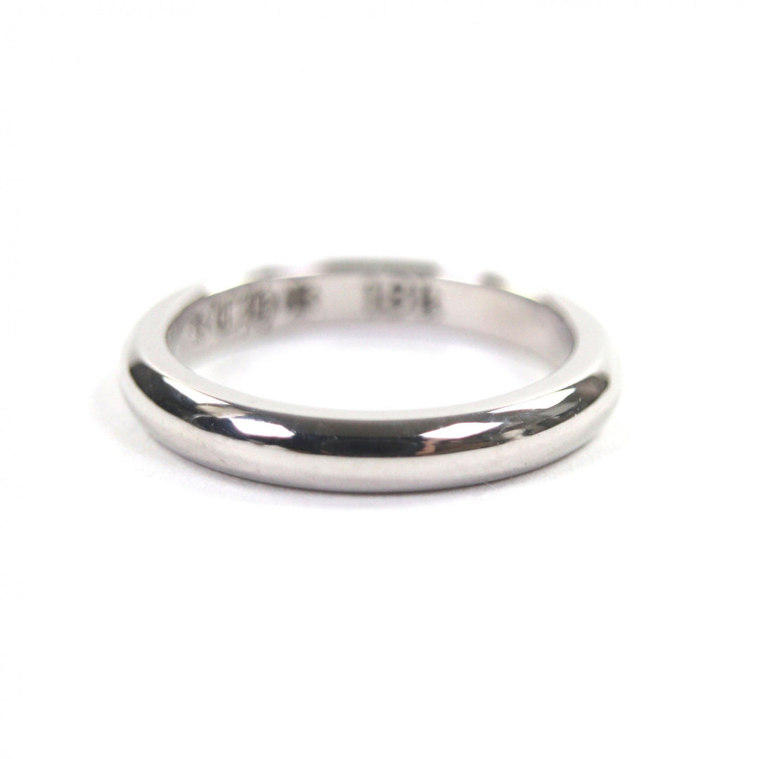 Excellent CHROME HEARTS Ring Wedding band Silver K18WG Women