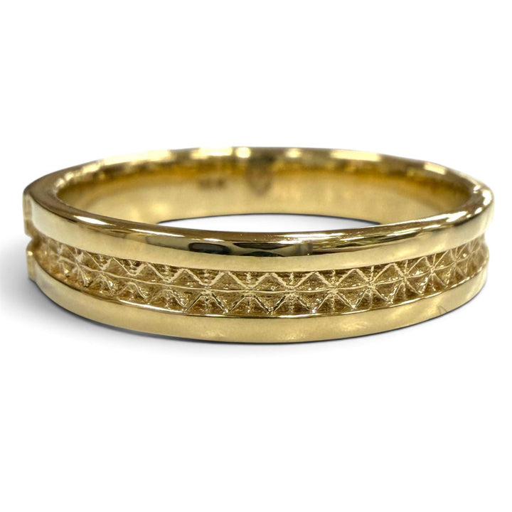 Excellent AVALANCHE Ring ring gold 10K mens