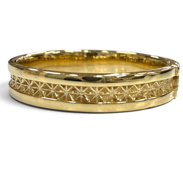 Excellent AVALANCHE Ring ring gold 10K mens