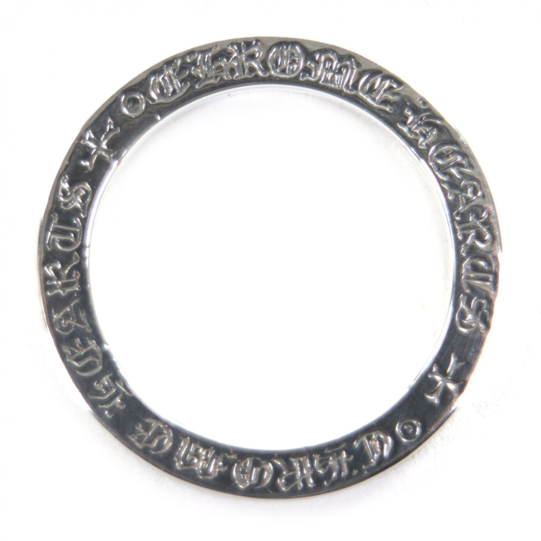Excellent CHROME HEARTS Ring Spacer ring plane 0.1"" Silver 925 mens