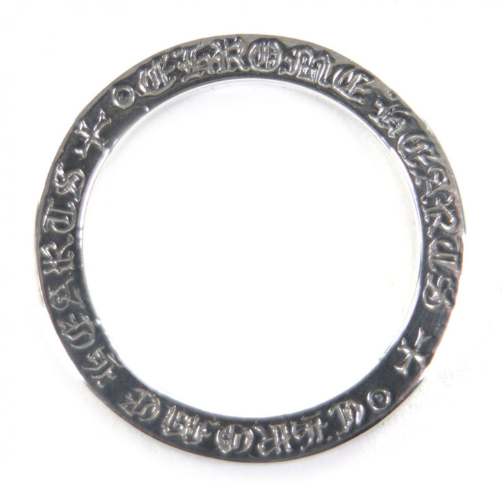 Excellent CHROME HEARTS Ring Spacer ring plane 0.1"" Silver 925 mens