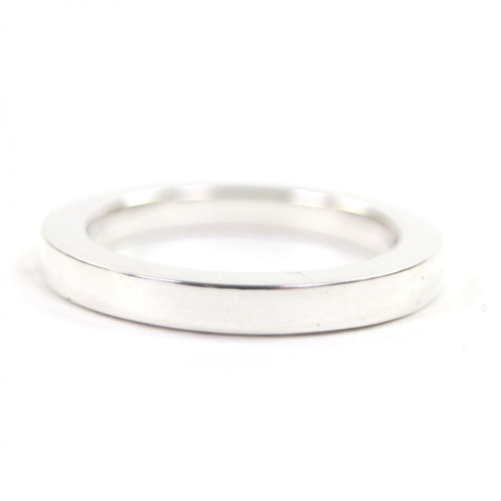 Excellent CHROME HEARTS Ring Spacer ring plane 0.1"" Silver 925 mens