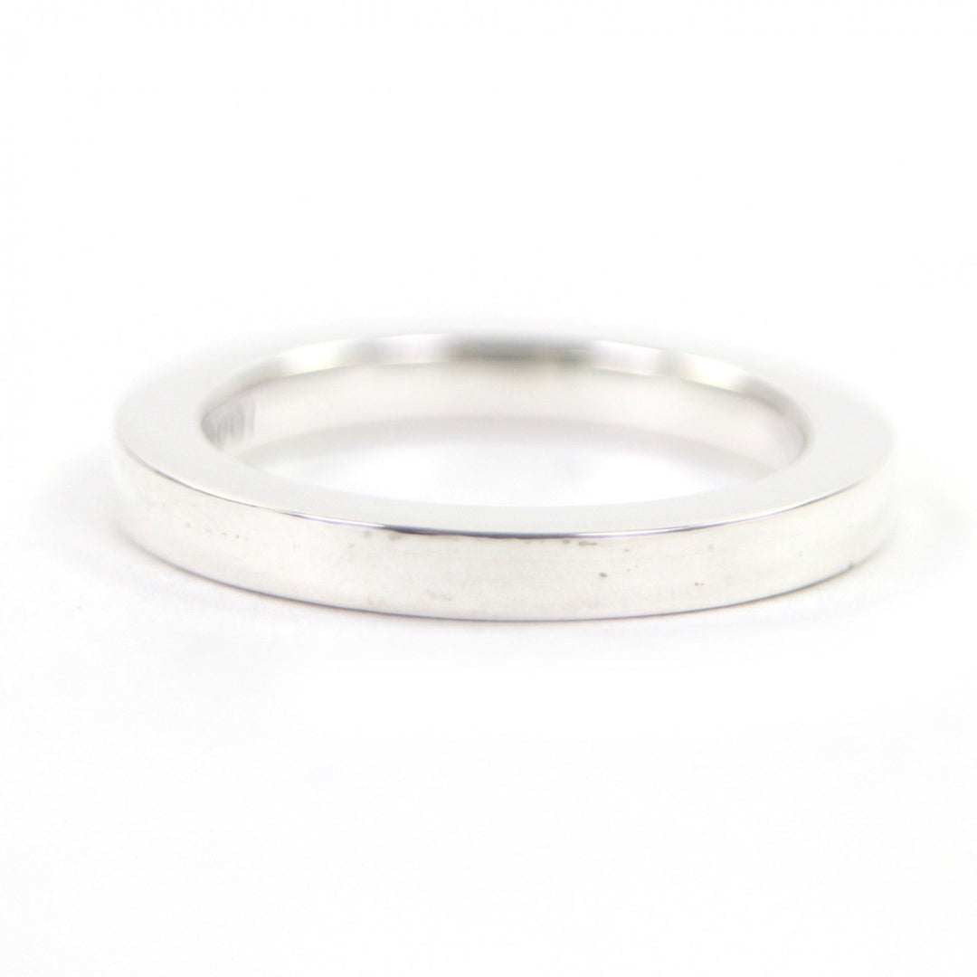 Excellent CHROME HEARTS Ring Spacer ring plane 0.1"" Silver 925 mens