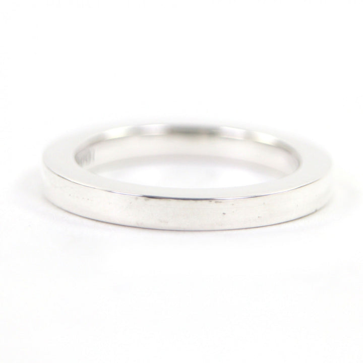Excellent CHROME HEARTS Ring Spacer ring plane 0.1"" Silver 925 mens