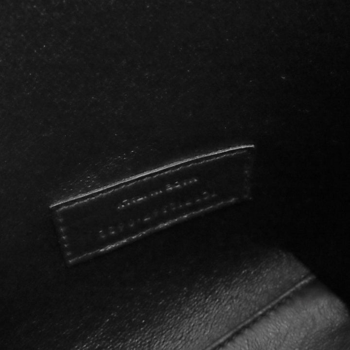 Excellent SAINT LAURENT PARIS Shoulder Bag Mini Toy Shopping Croco-embossed