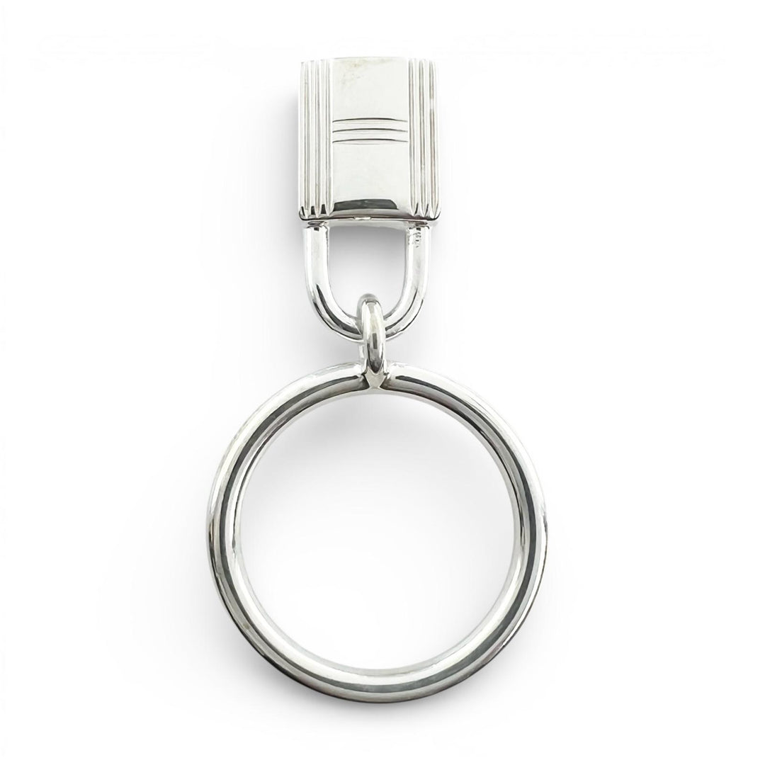 Excellent HERMES Ring Amulet Cadena Silver AG925 Women 48