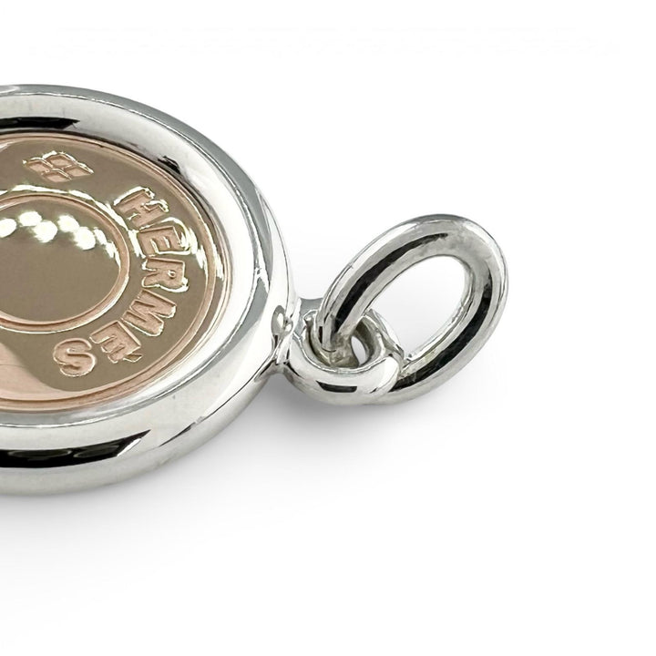Excellent HERMES Pendant top Serie combination Silver AG925 Women