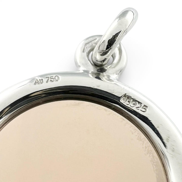 Excellent HERMES Pendant top Serie combination Silver AG925 Women