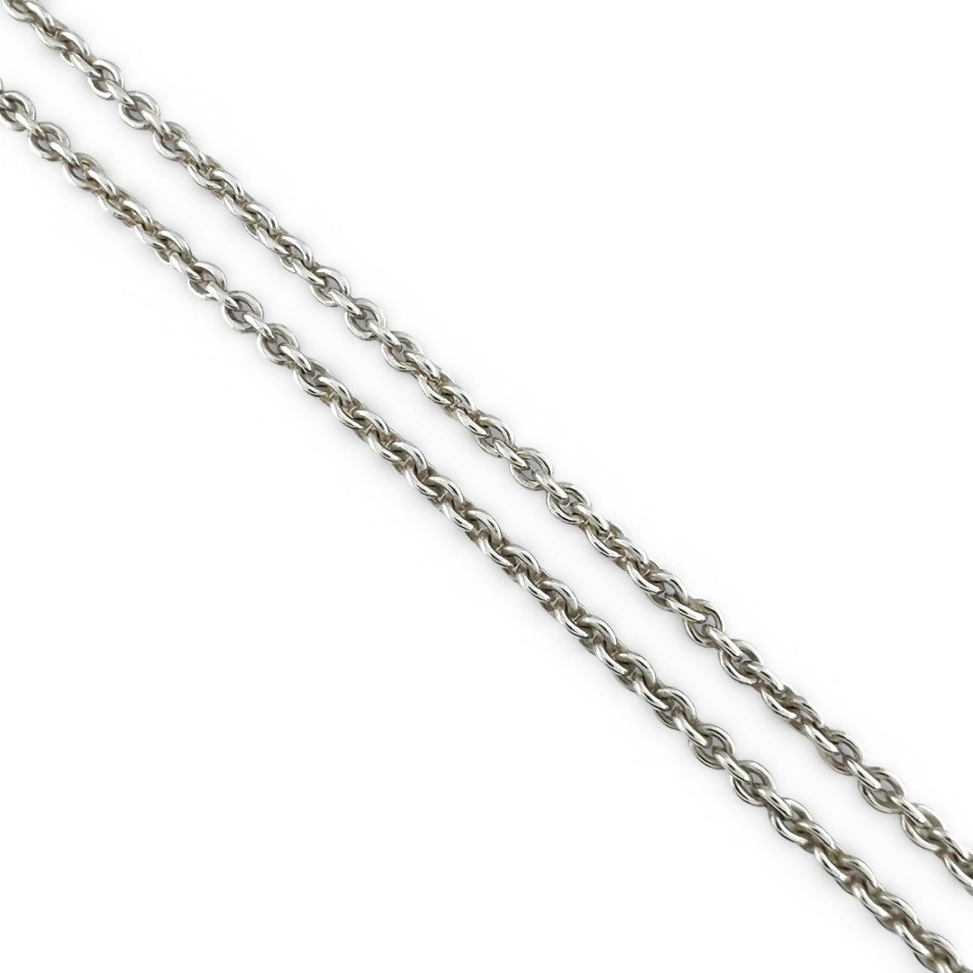 Great HERMES Necklace Amulet Series Silver AG925 Women