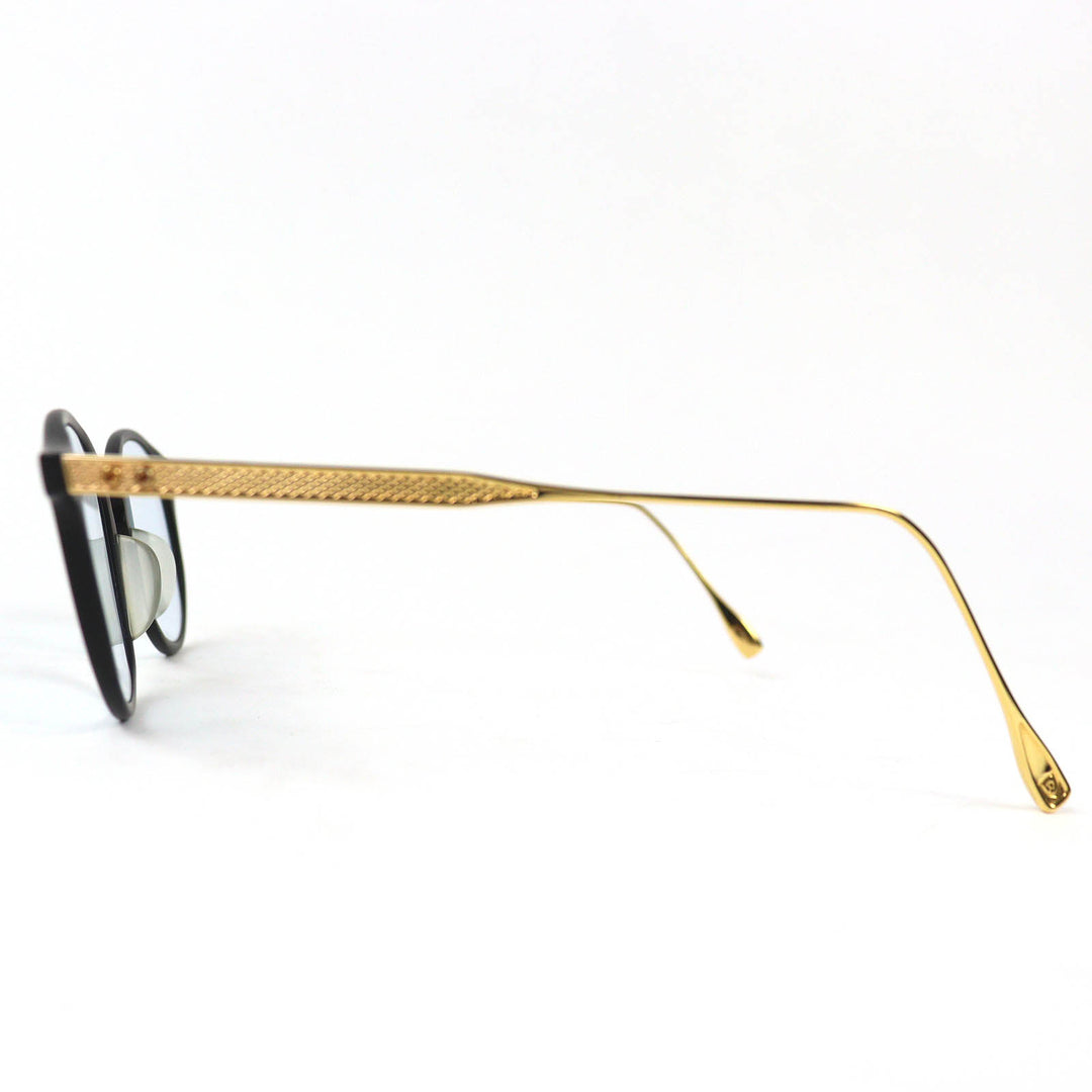Great DITA sunglasses ASH Ash Boston Shape black ー mens DRX-2073