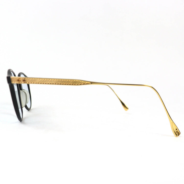 Great DITA sunglasses ASH Ash Boston Shape black ー mens DRX-2073