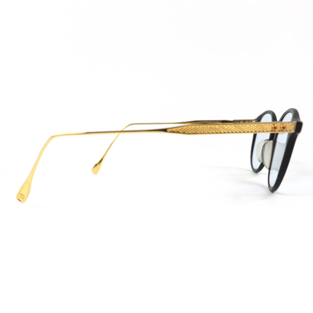 Great DITA sunglasses ASH Ash Boston Shape black ー mens DRX-2073