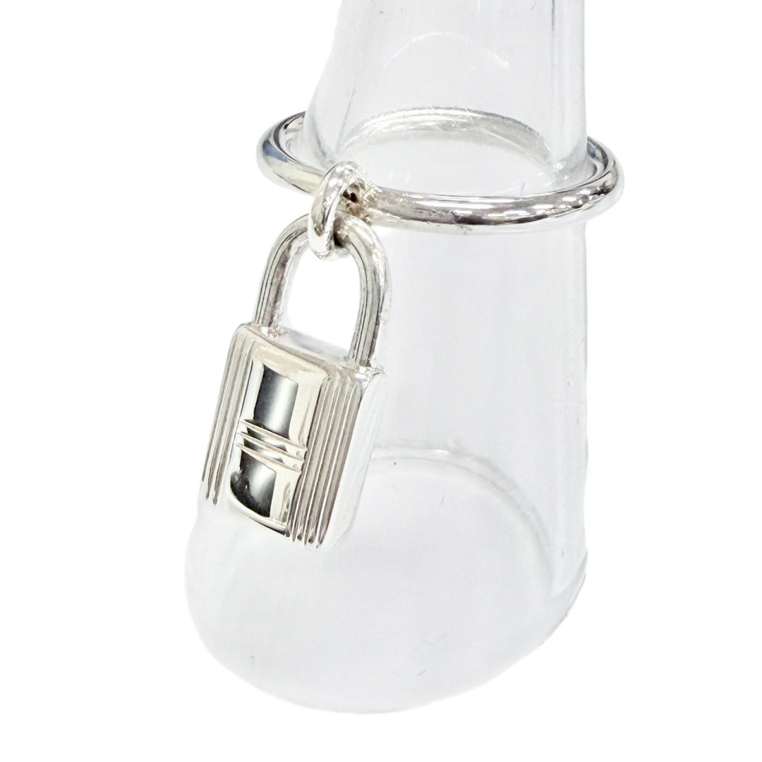 Excellent HERMES Ring ring Amulet Cadena Ring Silver AG925 Women
