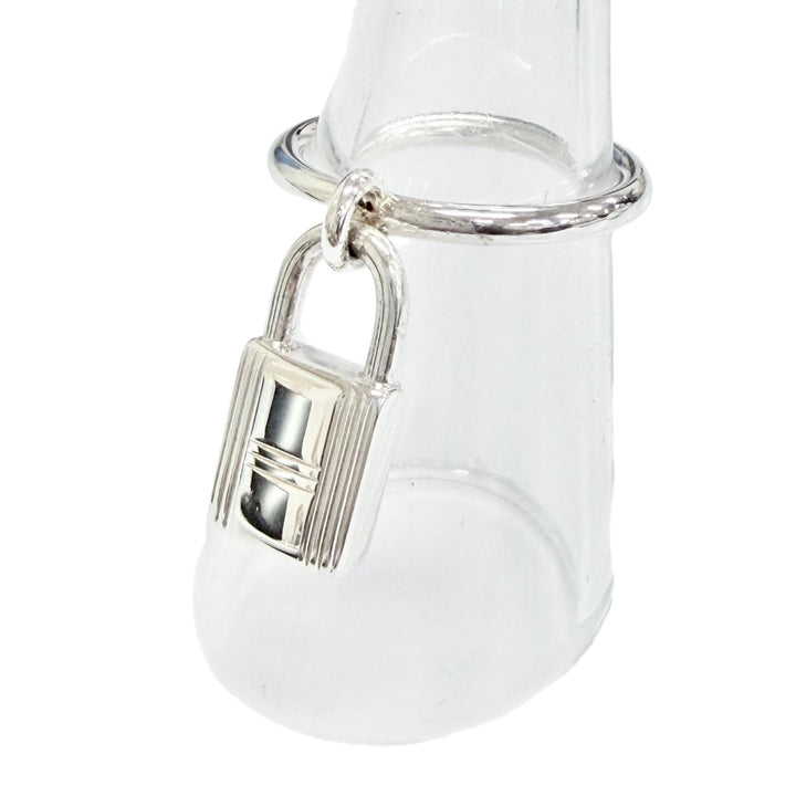 Excellent HERMES Ring ring Amulet Cadena Ring Silver AG925 Women