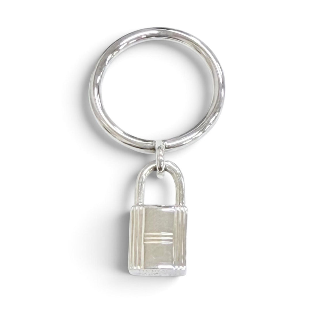 Excellent HERMES Ring ring Amulet Cadena Ring Silver AG925 Women
