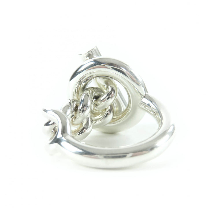 Excellent HERMES Ring Croisette ring Silver AG925 Women