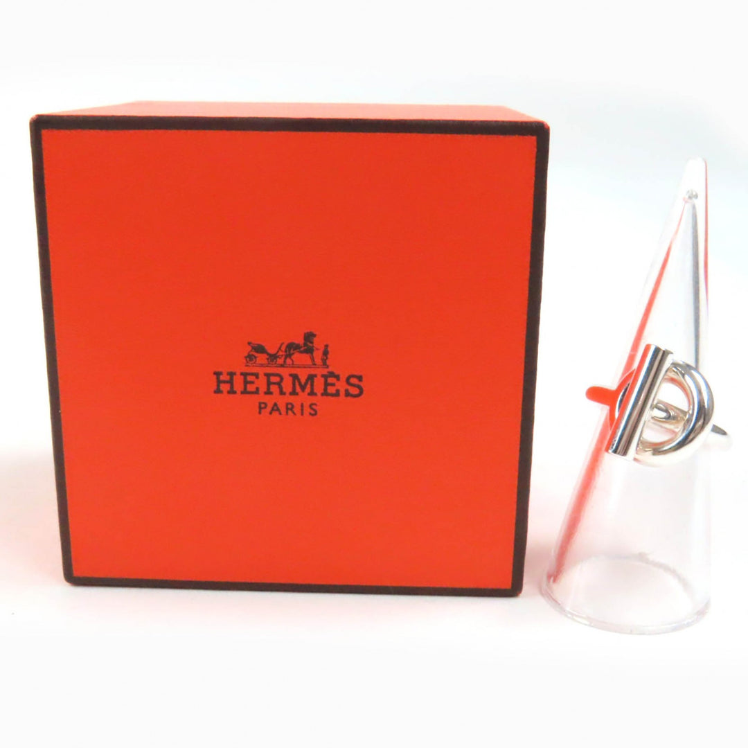 HERMES リング エシャップ MM シルバー AG925 レディース 美品