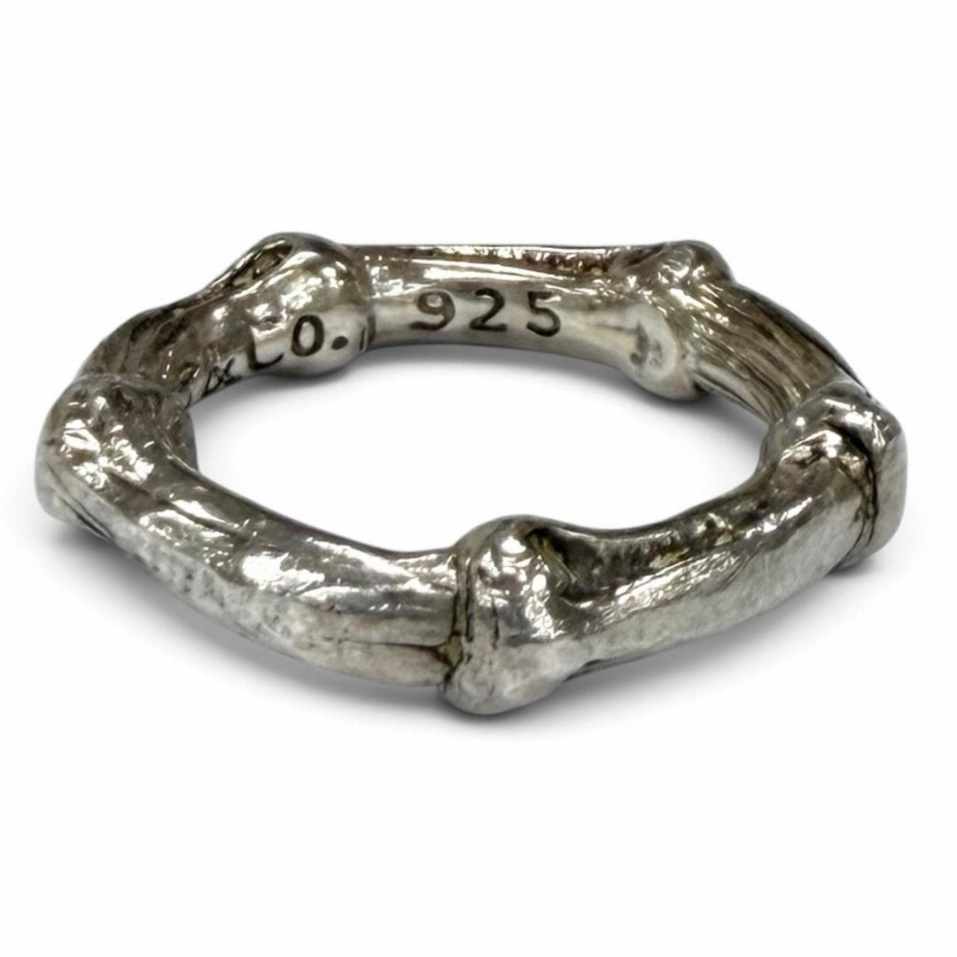 Great TIFFANY&Co. Ring ring bamboo ring Silver 925 Women Equivalent to JP8