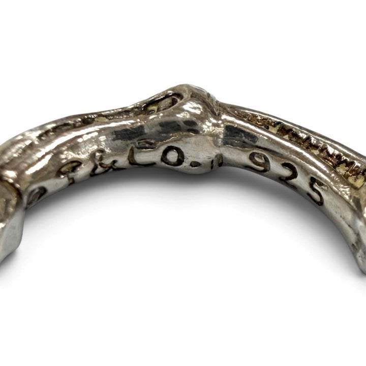 Great TIFFANY&Co. Ring ring bamboo ring Silver 925 Women Equivalent to JP8