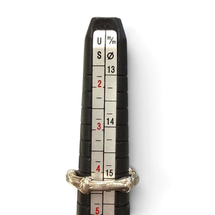 Great TIFFANY&Co. Ring ring bamboo ring Silver 925 Women Equivalent to JP8