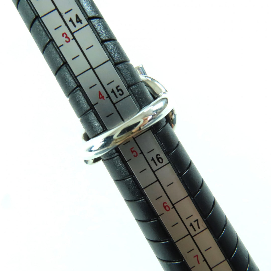 HERMES リング クロワゼットリング アクセサリー シルバー AG925