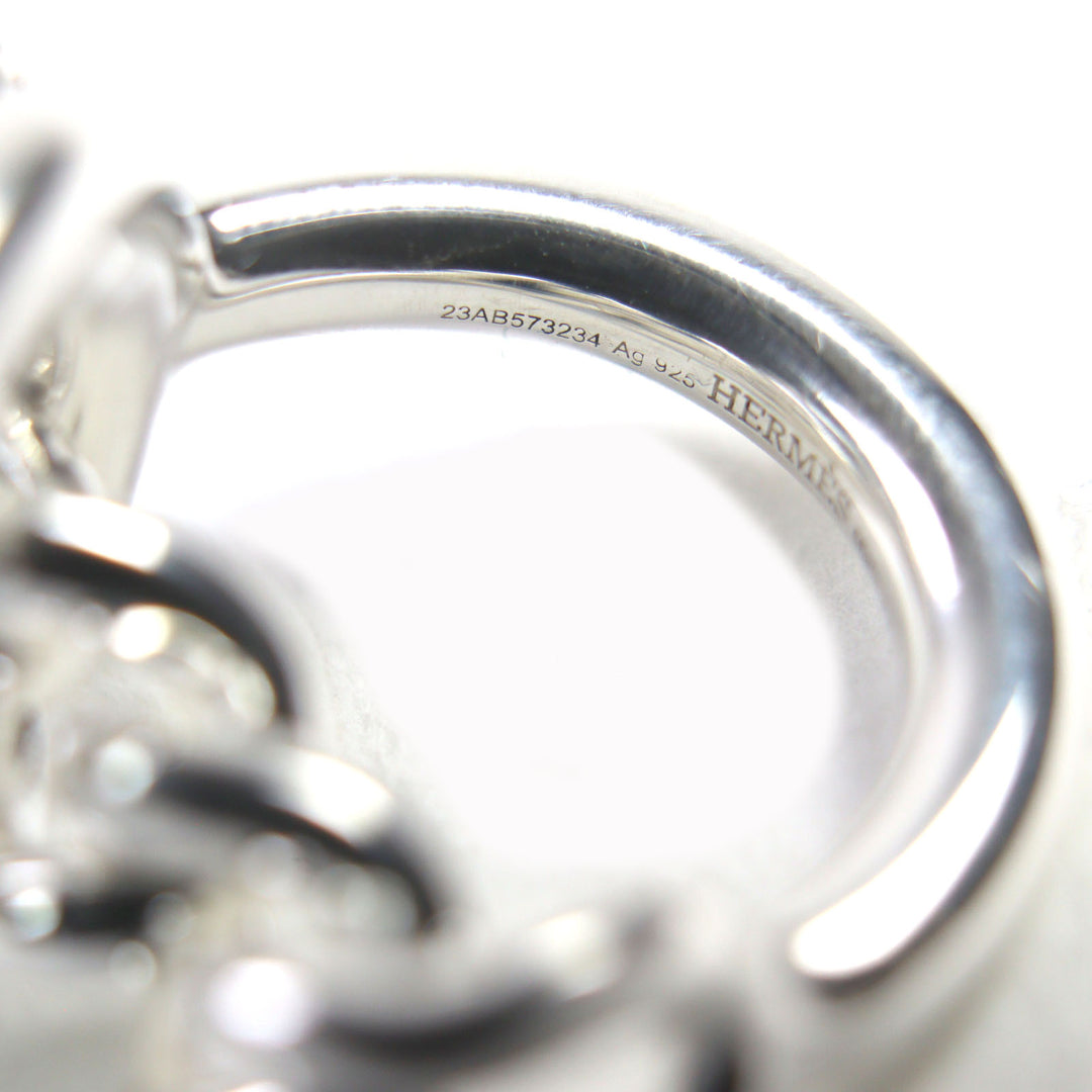 HERMES リング クロワゼットリング アクセサリー シルバー AG925