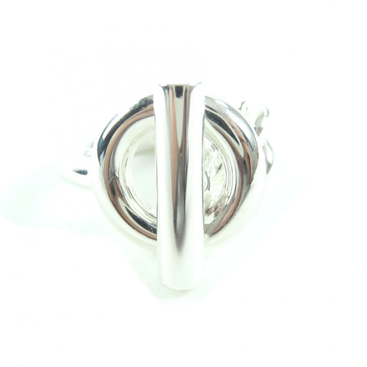 HERMES リング クロワゼットリング アクセサリー シルバー AG925