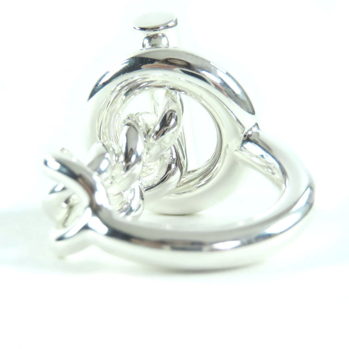 HERMES リング クロワゼットリング アクセサリー シルバー AG925