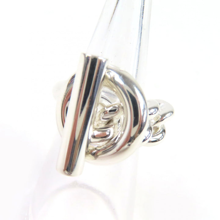 HERMES リング クロワゼットリング アクセサリー シルバー AG925