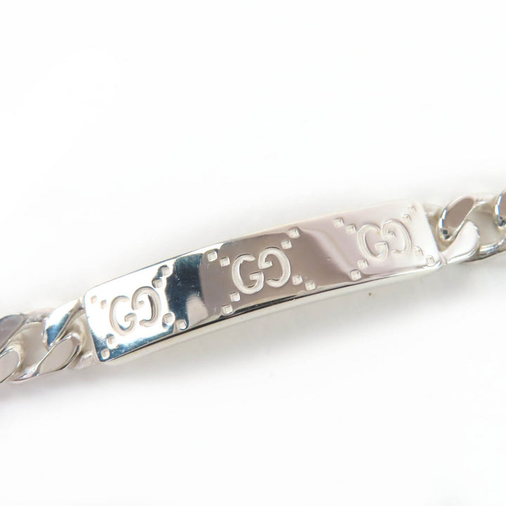 Great GUCCI bracelet Signature GG Silver AG925 Women 16
