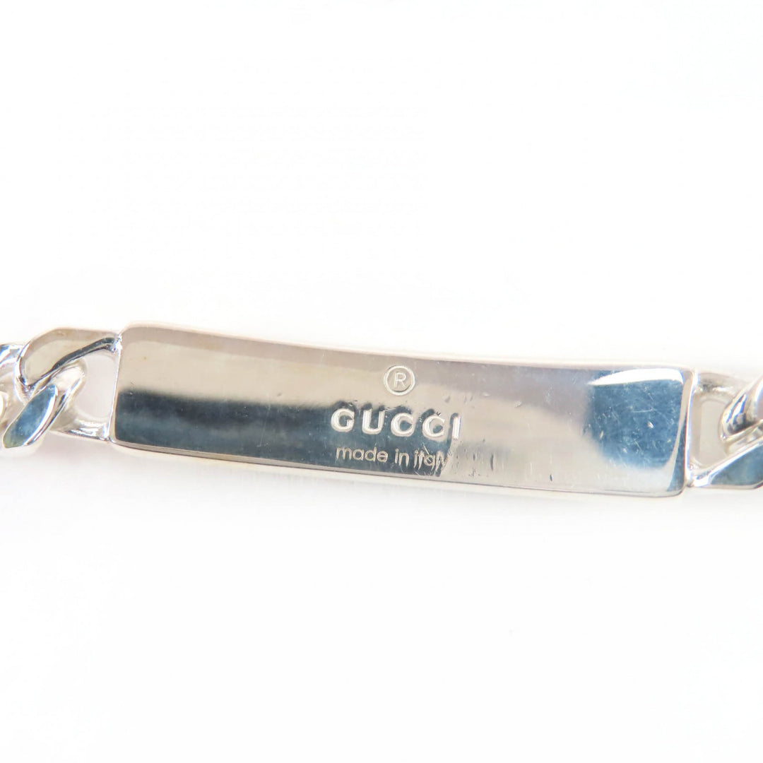 Great GUCCI bracelet Signature GG Silver AG925 Women 16