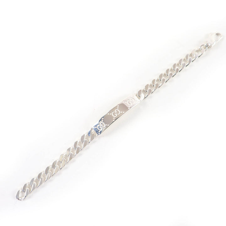 Great GUCCI bracelet Signature GG Silver AG925 Women 16