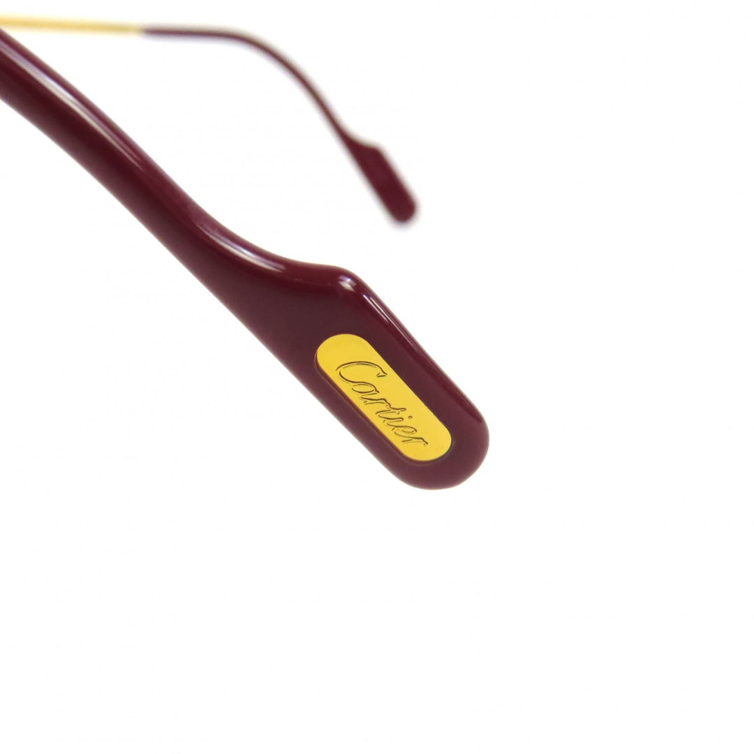 Great Cartier Glasses Trinity Two Bridges gold mens