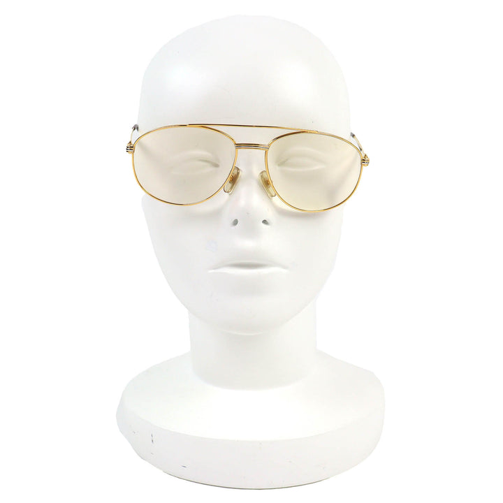 Great Cartier Glasses Trinity Two Bridges gold mens