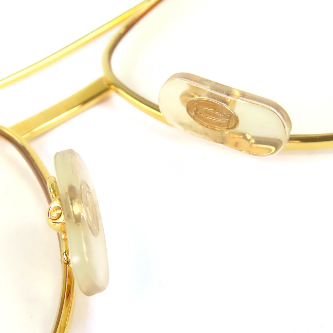 Great Cartier Glasses Trinity Two Bridges gold mens