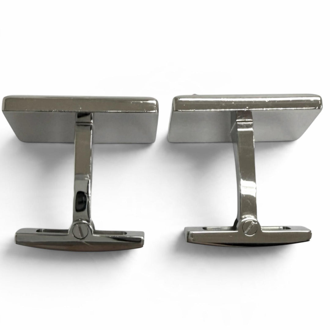 Very Good Cartier Cufflinks cufflinks Letter motif Silver AG925 mens