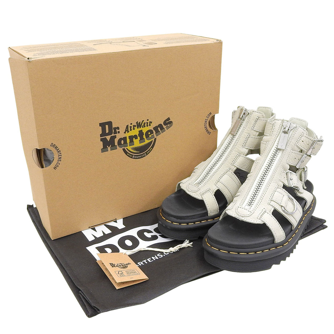新品 Dr.Martens サンダル OLSON オルソン グラディエーター スモークミントレザー レディース