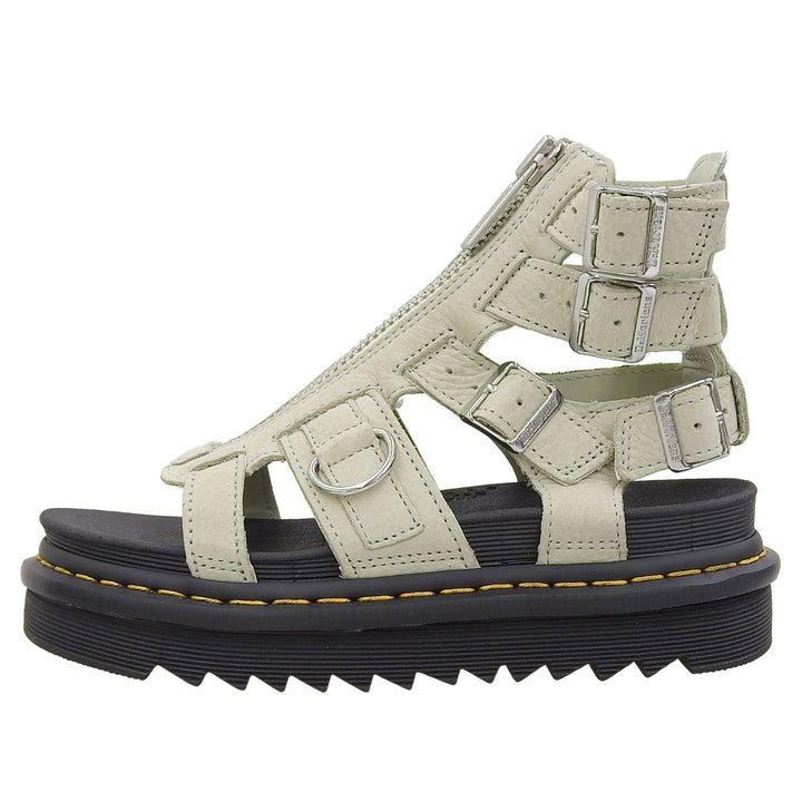 新品 Dr.Martens サンダル OLSON オルソン グラディエーター スモークミントレザー レディース