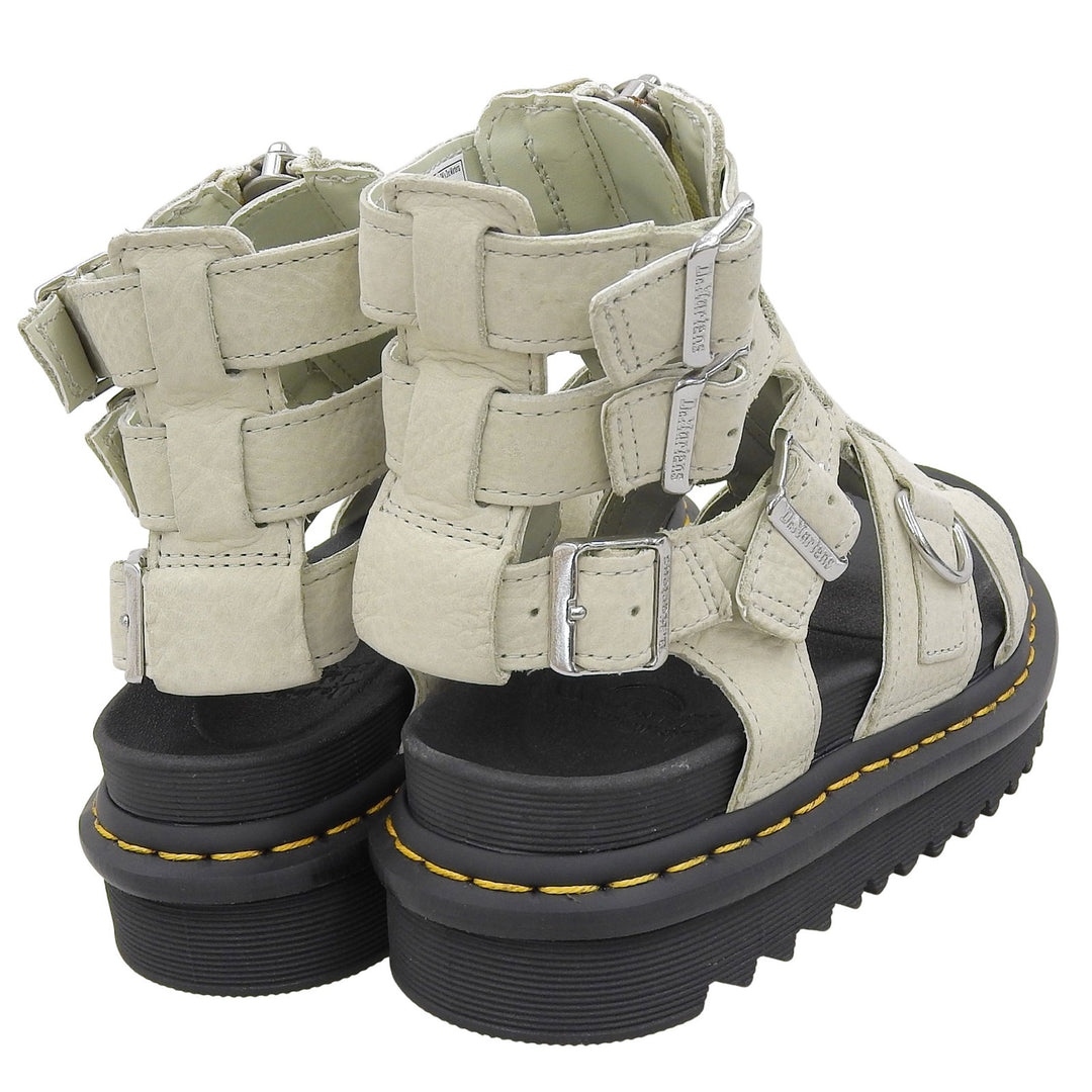新品 Dr.Martens サンダル OLSON オルソン グラディエーター スモークミントレザー レディース