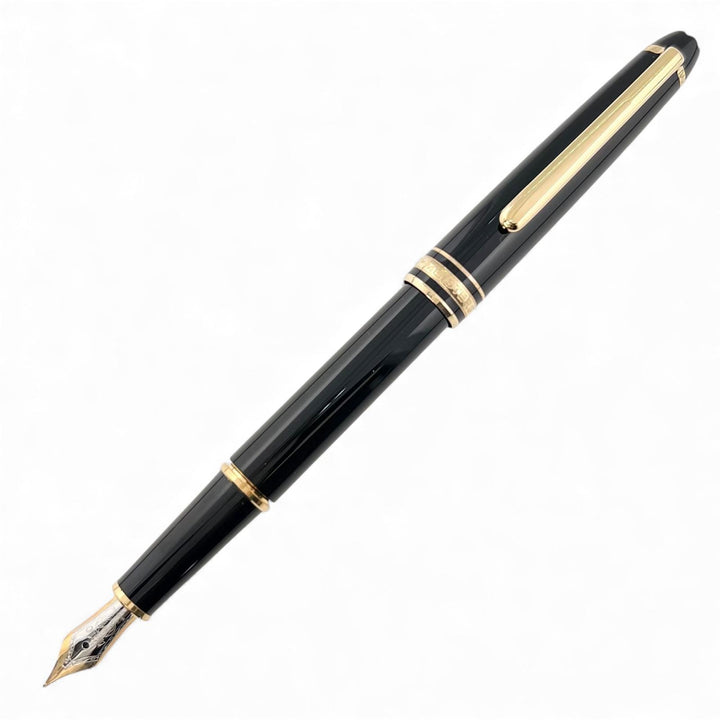 Excellent MONTBLANC fountain pen Meisterstück Pix piston converter type 14K