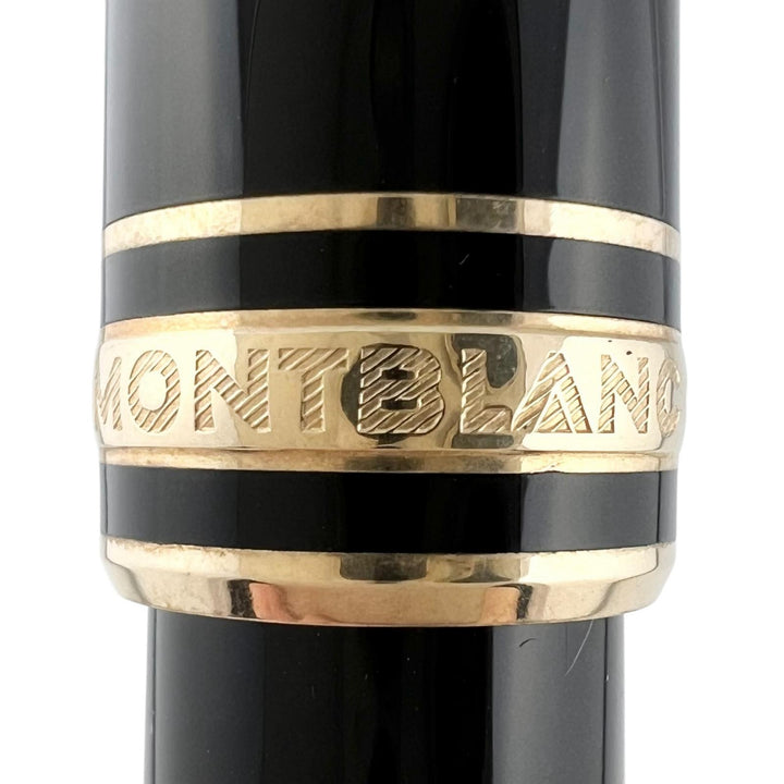 Excellent MONTBLANC fountain pen Meisterstück Pix piston converter type 14K