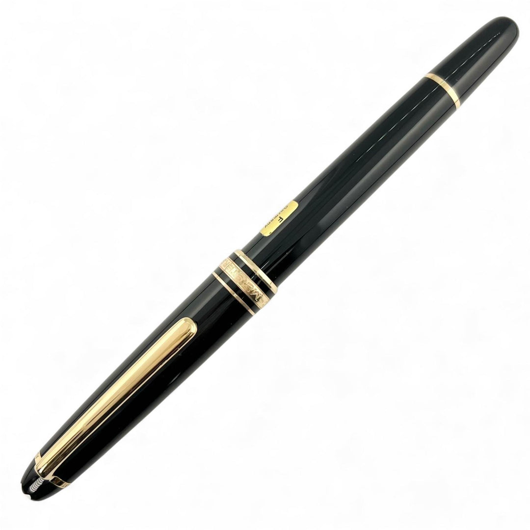 Excellent MONTBLANC fountain pen Meisterstück Pix piston converter type 14K