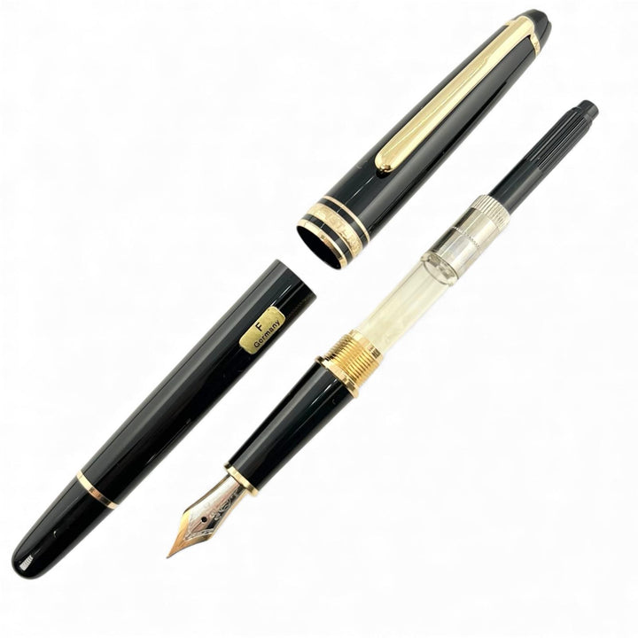 Excellent MONTBLANC fountain pen Meisterstück Pix piston converter type 14K