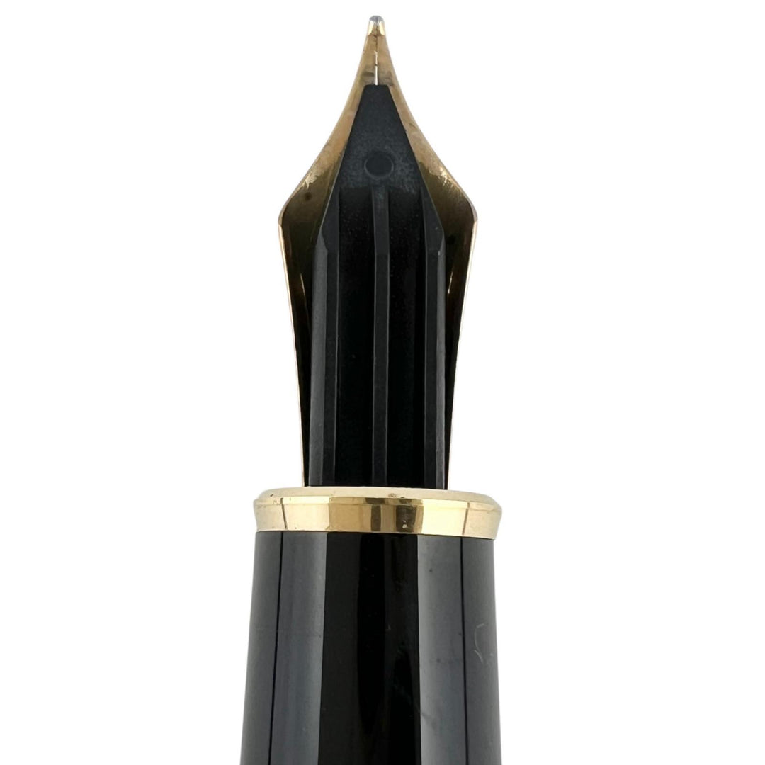 Excellent MONTBLANC fountain pen Meisterstück Pix piston converter type 14K