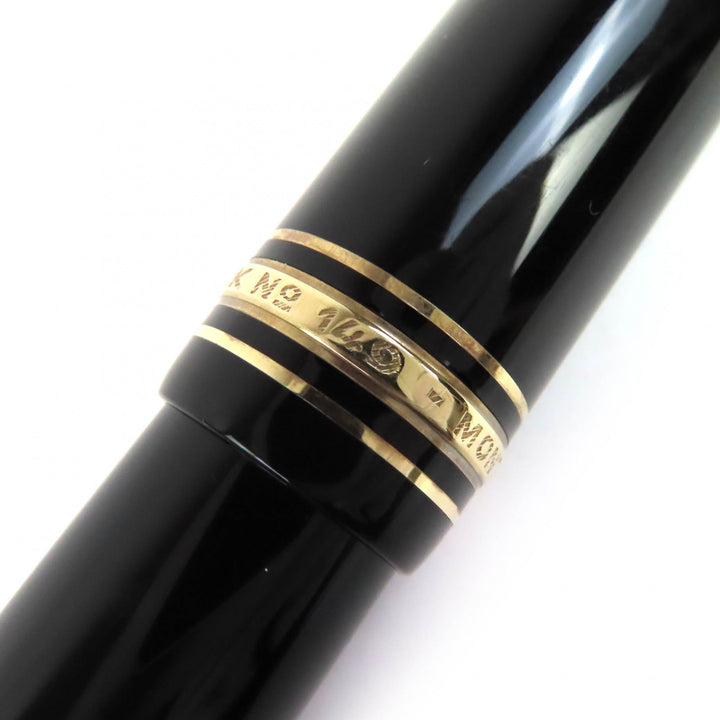 Great MONTBLANC fountain pen Meisterstück 149 white star black 14K mens