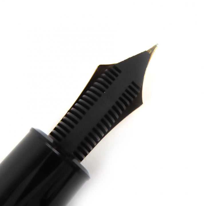 Great MONTBLANC fountain pen Meisterstück 149 white star black 14K mens