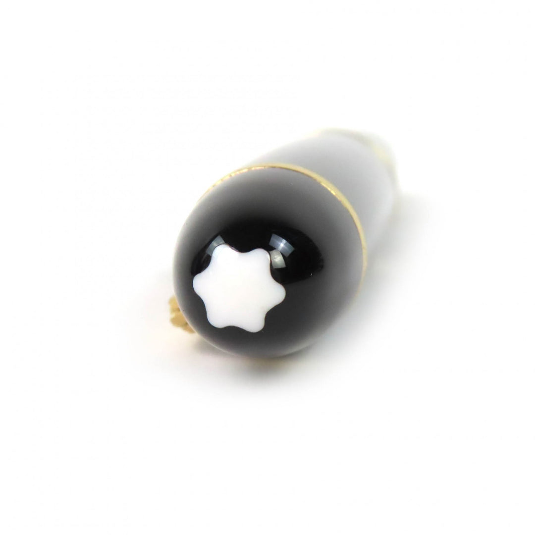 Great MONTBLANC fountain pen Meisterstück 149 white star black 14K mens